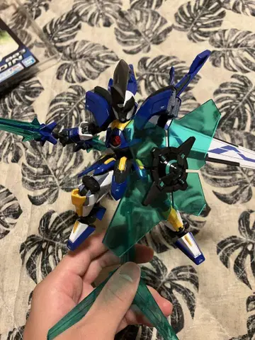 하이퍼 팬 LBX 오딘 이프리트 도색 완료품