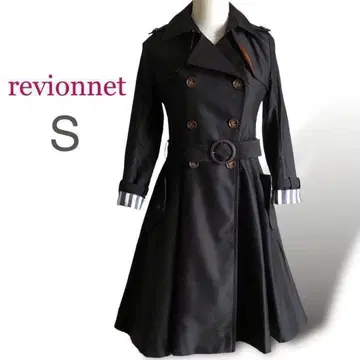 revionnet 루비오네 트렌치코트 블랙 S 사이즈