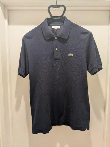 LACOSTE L1212 네이비 피케 셔츠 사이즈 3