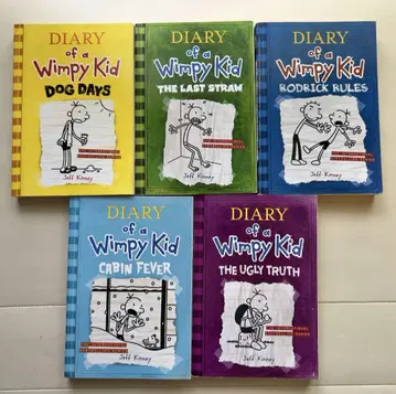 Diary of a Wimpy Kid 5권 세트