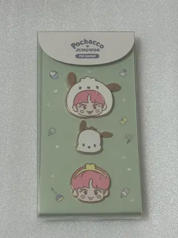 NCT Sanrio 산리오 정우 핀 배지