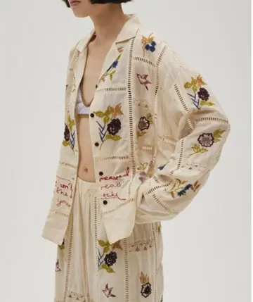 TODAYFUL Embroidery Patchwork Shirts
