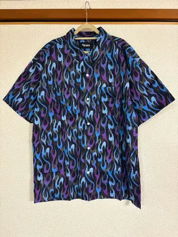 [컨디션 최상] 마시스/MASSES 파이어 프레임 셔츠 M 사이즈