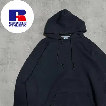 [인기] 00s Russell 러셀 후디 후드티 블랙 XL