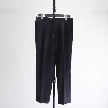 [ 이탈리아제 ] PAL ZILERI 블랙 코듀로이 1턱 트라우저