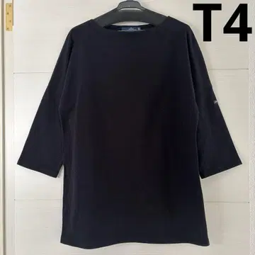 세인트 제임스 7부 소매 드롭 숄더 T4 블랙