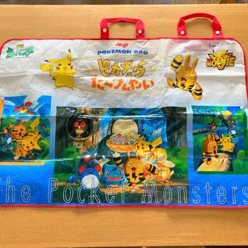 포켓몬 피크닉 시트 (토트 백으로도 활용 가능) 1999년 극장판