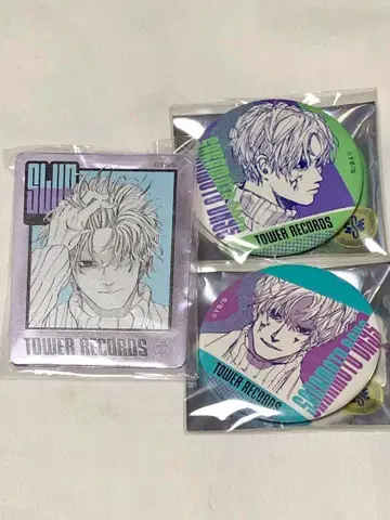 사카모토 데이즈 타워 레코드 콜라보 굿즈 슬러 3세트