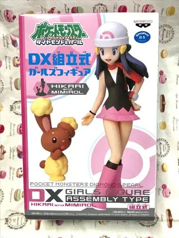 포켓몬 DX 조립식 여아 피규어 이슬이(히카리)&삐쭉삐쭉