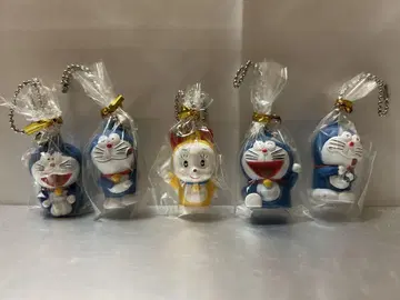 미개봉 당시물 도라에몽 도라미짱 피규어 키링 5종 세트