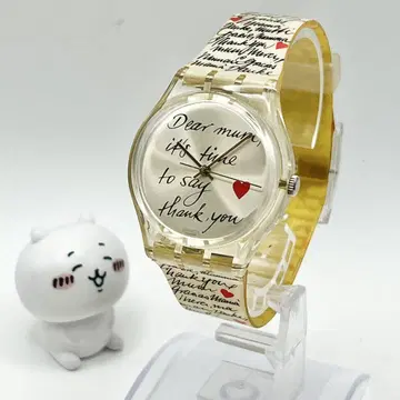 스와치 SWATCH 손목시계 Dear MUM 1999 한정판 스위스