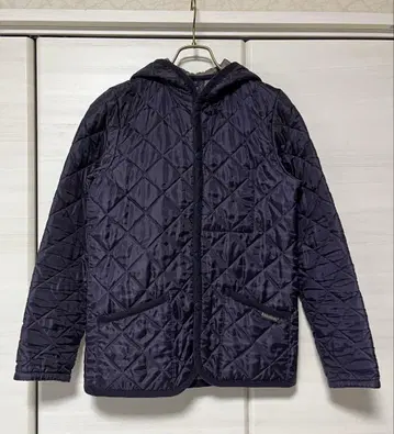 LAVENHAM 퀼팅 자켓 퍼플 36 M