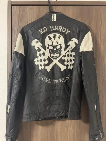 가격 인하! ED HARDY 라이더 자켓