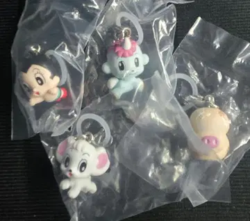 테즈카 오사무 메지루시 액세서리 아톰 유니코 레오 표주박 4종 세트