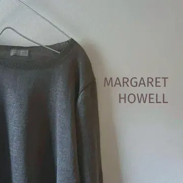 [ 새상품급 ] MARGARET HOWELL 린넨 100% 크루넥 니트