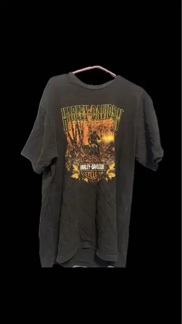 Harley-Davidson T셔츠 블랙 Rubber City