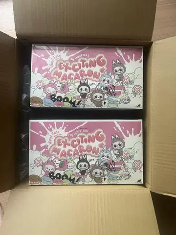 정품 THE MONSTERS MACARON 모듬 2BOX