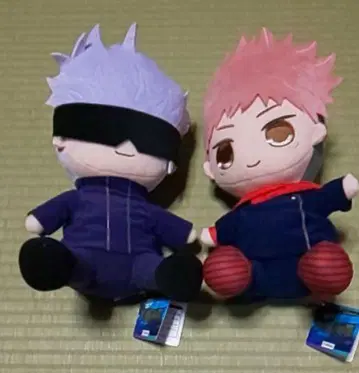 미사용 주술회전 큐루마루 BIG 봉제 인형 전 2종 배송비 포함