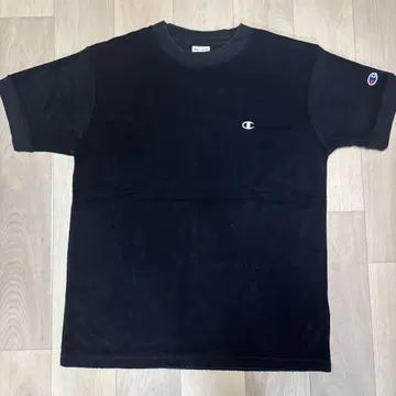Champion 블랙 T셔츠 반팔