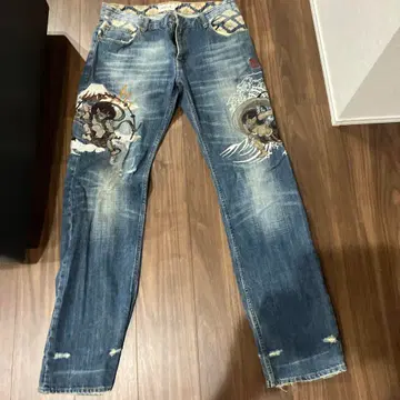 카라쿠리타마시 바지 뇌신 풍신 36