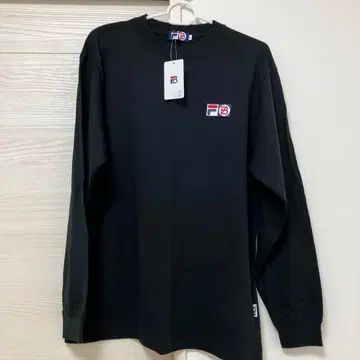 FILA BE:FIRST 블랙 긴팔 T셔츠 택 포함
