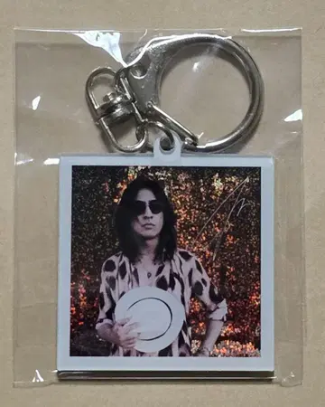 [ 미개봉 새상품 ] GLAY AMEX TAKURO 사인 키링 2025년