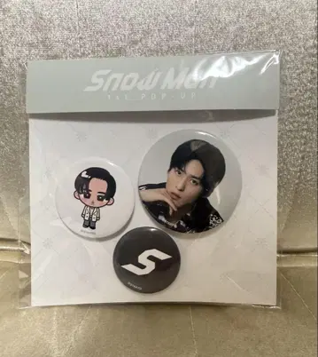 [한정판/SnowMan] 1st POP-UP 캔뱃지 세트 메구로 렌
