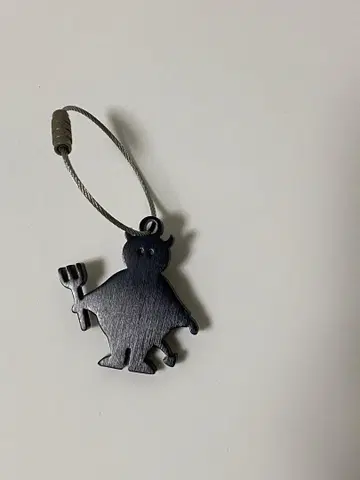 악마 devil 스트랩 블랙
