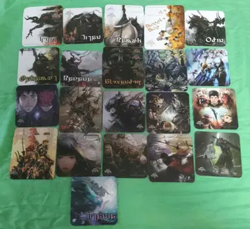 FF14 에오르제아 카페 에오카페 코스터 21종 29매