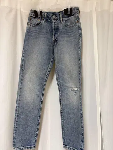 Levi's 501 스트레이트 데님 라이트 블루