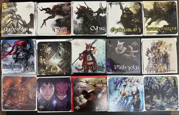 파이널 판타지 14 FF14 에오카페 코스터 15개 세트