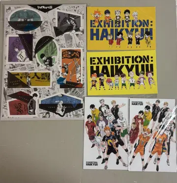 하이큐 하이큐 전 스티커 시트 대형 엽서