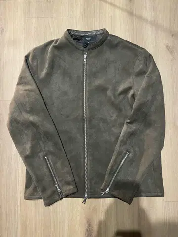 BEAMS HEART 스웨이드 자켓 XL 브라운