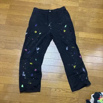 XLARGE 페인터 팬츠 XL 블랙
