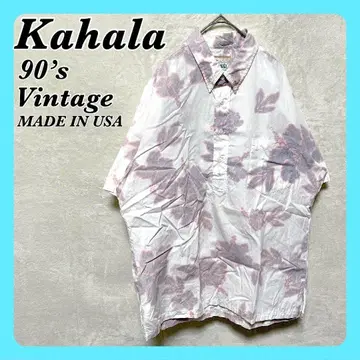 Kahala 카할라 USA제 90's 빈티지 풀오버 알로하 셔츠