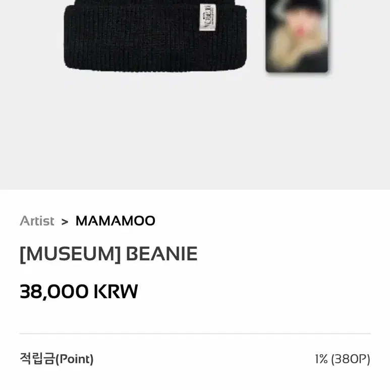 문별 뮤지엄 비니 / 콘서트 마마무