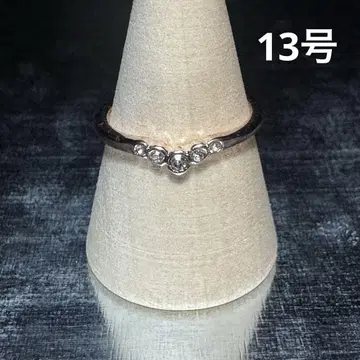 빈티지 패션 반지 실버 13호 5 스톤 반지 고급 반지