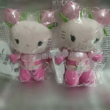 희귀 레어 헤이세이 레트로 산리오 키티 허니모모 봉제 인형 마스코트