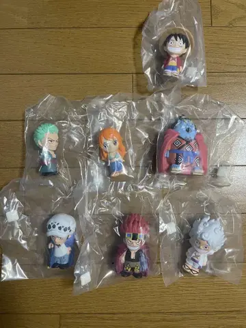 BANDAI 소프트 비닐 원피스 전 종류 컴프