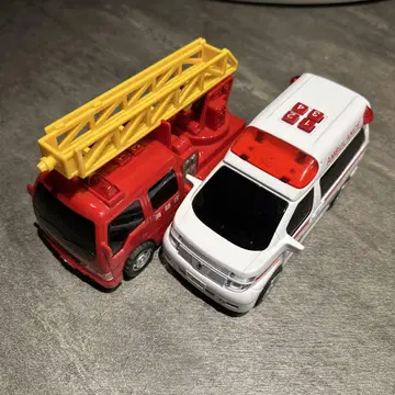 소방차와 구급차 미니카 세트 toyco