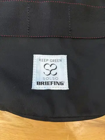 briefing 브리핑 솔소파팜 콜라보 숄더백