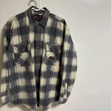 Billabong 체크 셔츠 치카노, 스케이터 90s