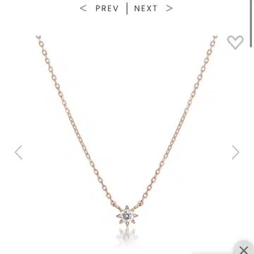 star jewelry 다이아몬드 목걸이 ( M )