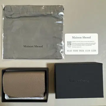 [ 새상품 ] Maison Sbond 지갑