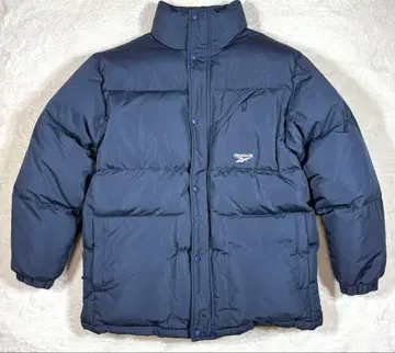 리복 다운 자켓 L 네이비