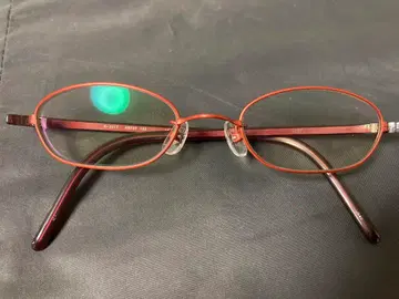 포나인즈 999.9 S-221T 빨간색 메탈 프레임 제조 중지 모델 오벌