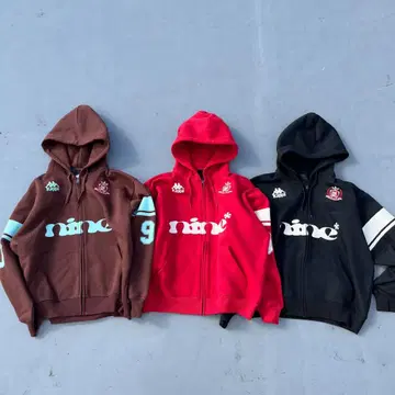 Kappa 9090 콜라보 집업 후드티