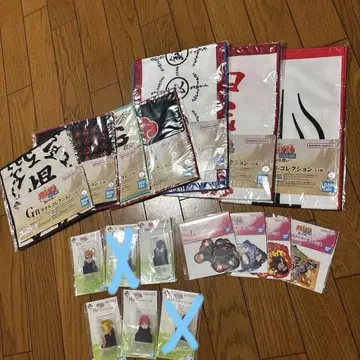 제일복권 NARUTO 돌풍전 이어지는 마음 하위상 세트(17개)