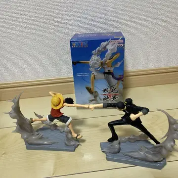 원피스 섬광절경 피규어 세트 루피, 루치