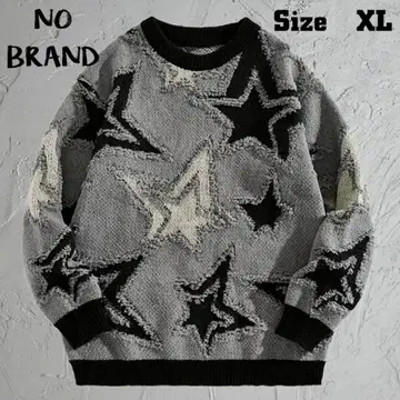 [ 미사용 새상품 ] [ 한정 가격 ] 니트 스웨터 별 모양